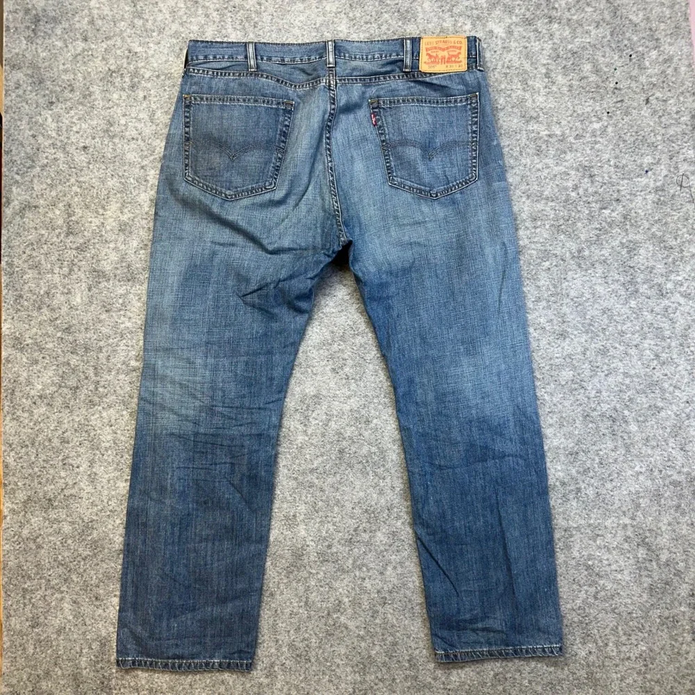 Lot of 3 Levi's 505 Straight Jeans Men's 38x30 Blue Denim Work Pants Bundle